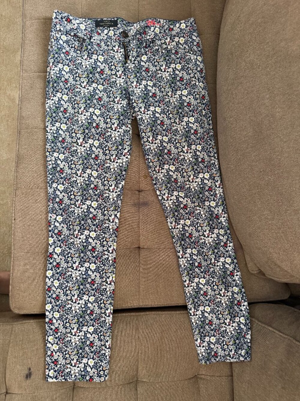 J Crew Liberty print floral matchstick
